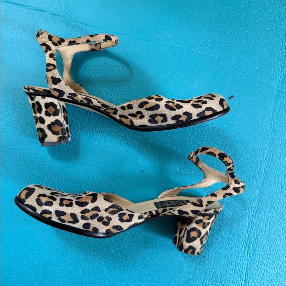 Cynthia Rowley Leopard Print Heels